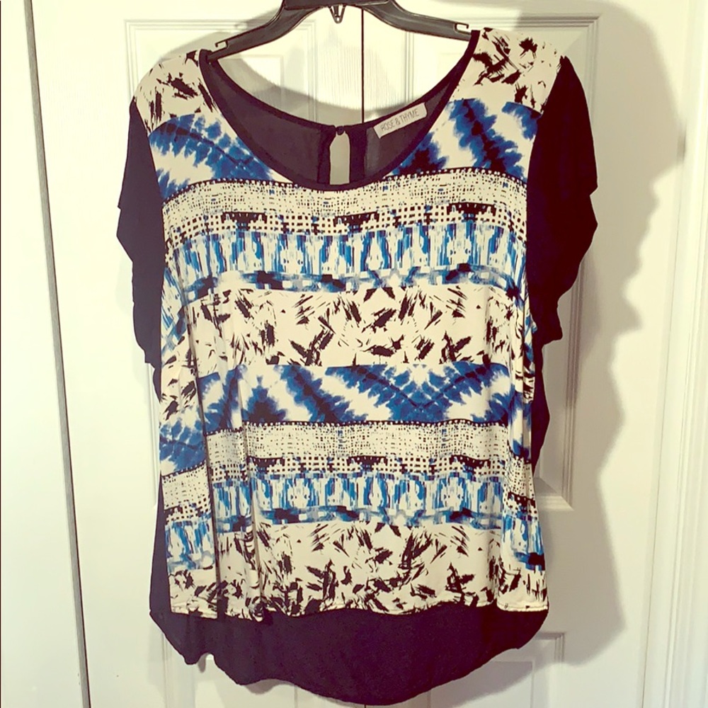 Blue blouse